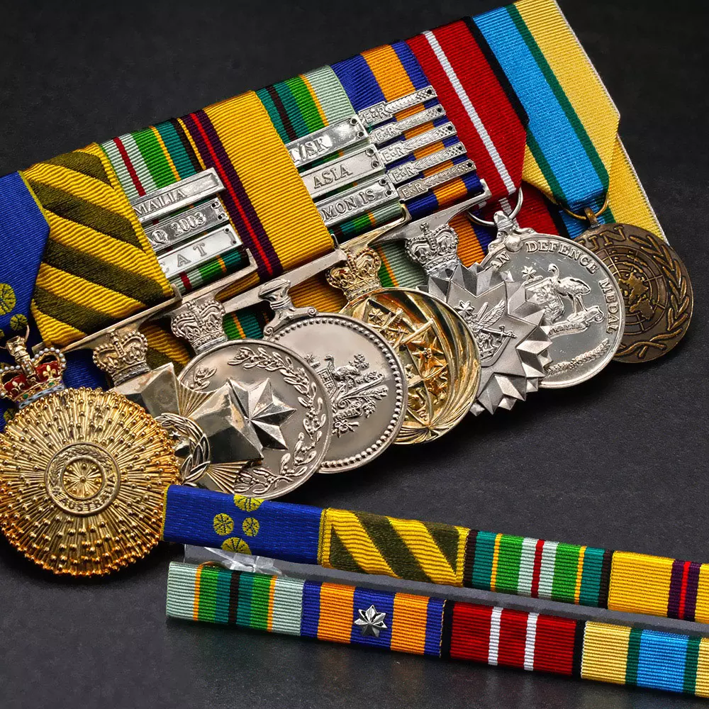 Medals, ribbons and decorations for all Diggers and Anzacs