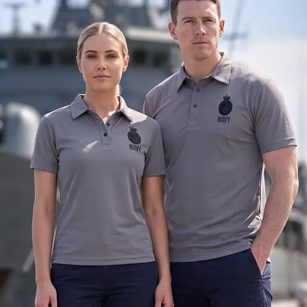 Navy Summer Fashion Polo