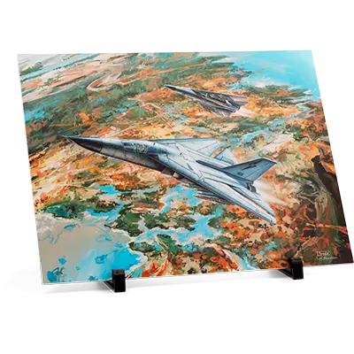F-111C Aluminium Artwork