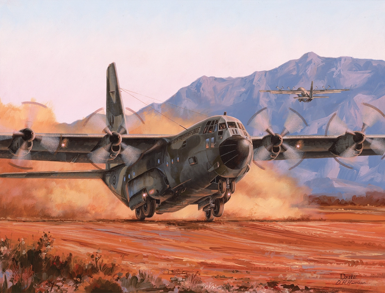 Full Commissioned artwork First and Foremost by Drew Harrison