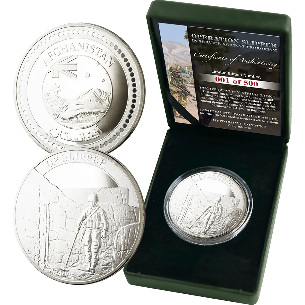 Afghanistan - IED Clearance Limited Edition Medallion