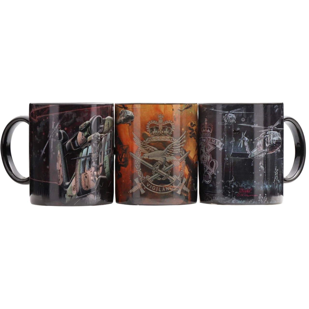 Black Hawk Sunset Limited Edition Coffee Mug Set