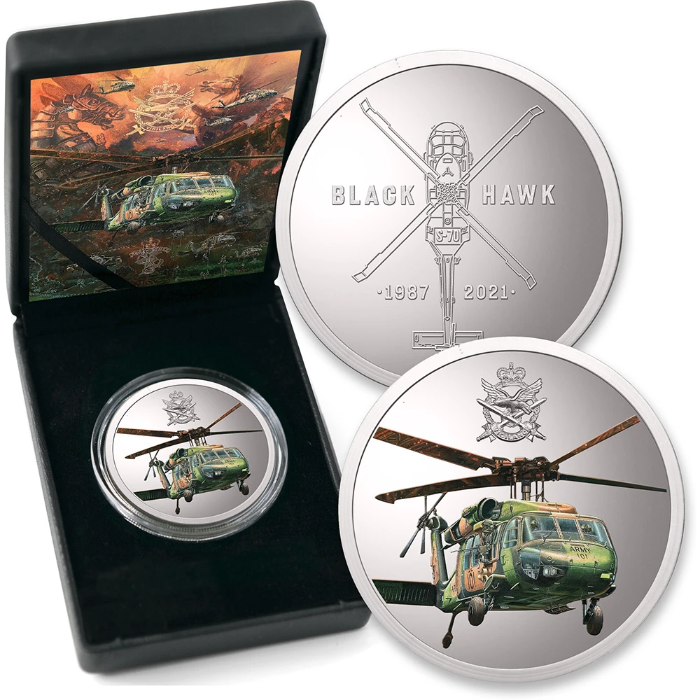 Black Hawk Sunset Limited Edition Medallion