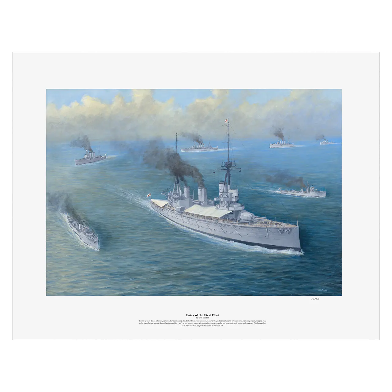 Centenary of the First Fleet Unframed Limited Edition Print