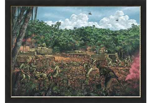 Combined Arms Contact Vietnam 1969 complete artwork