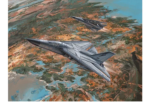 Seek, Strike, and Return F-111 complete artwork