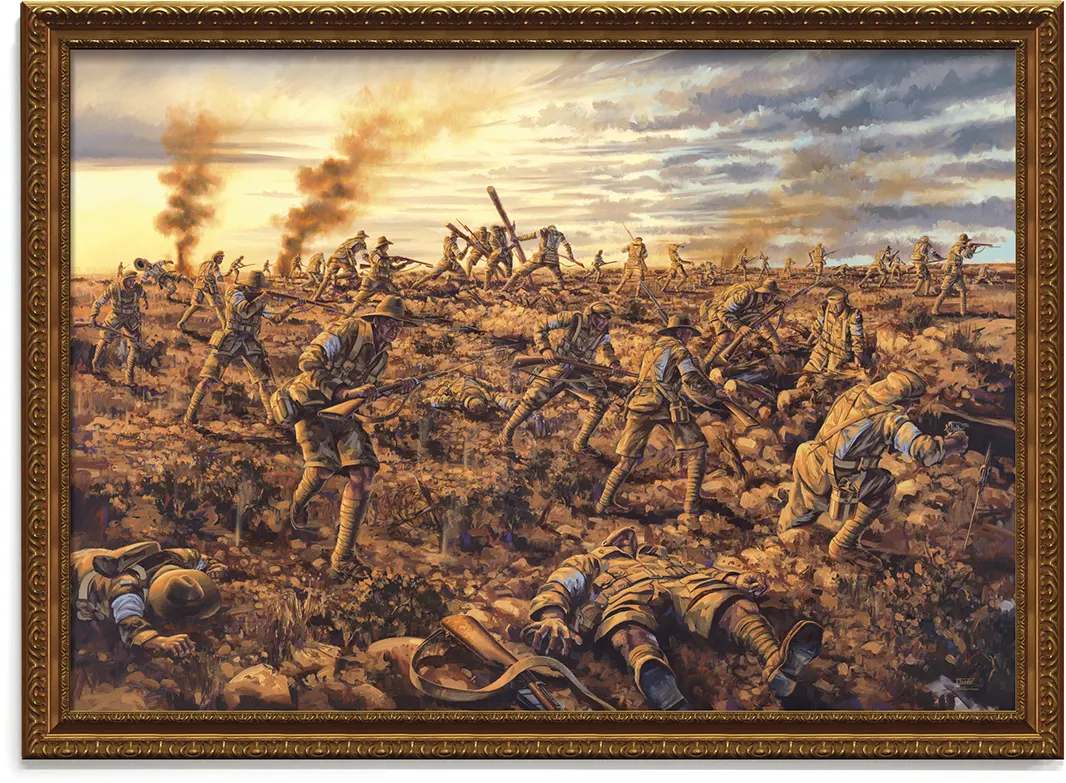 The Battle of Lone Pine by Drew Harrison