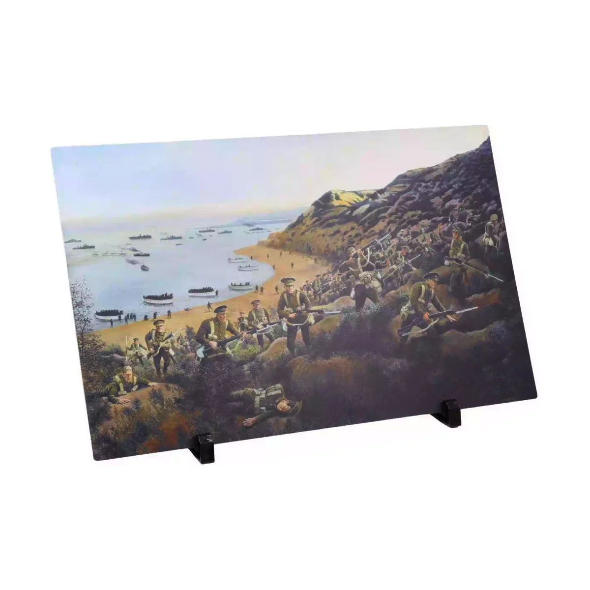 The Spirit Gallipoli Landing aluminium artwork