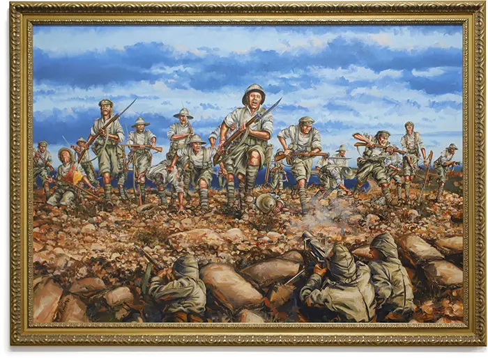 The Battle of The Nek by Drew Harrison
