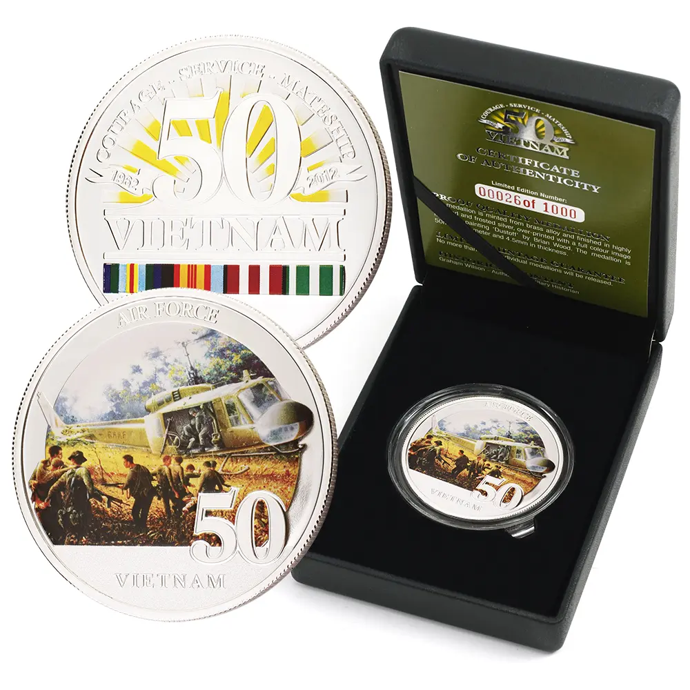Air Force Vietnam 50th Ltd Edition Medallion