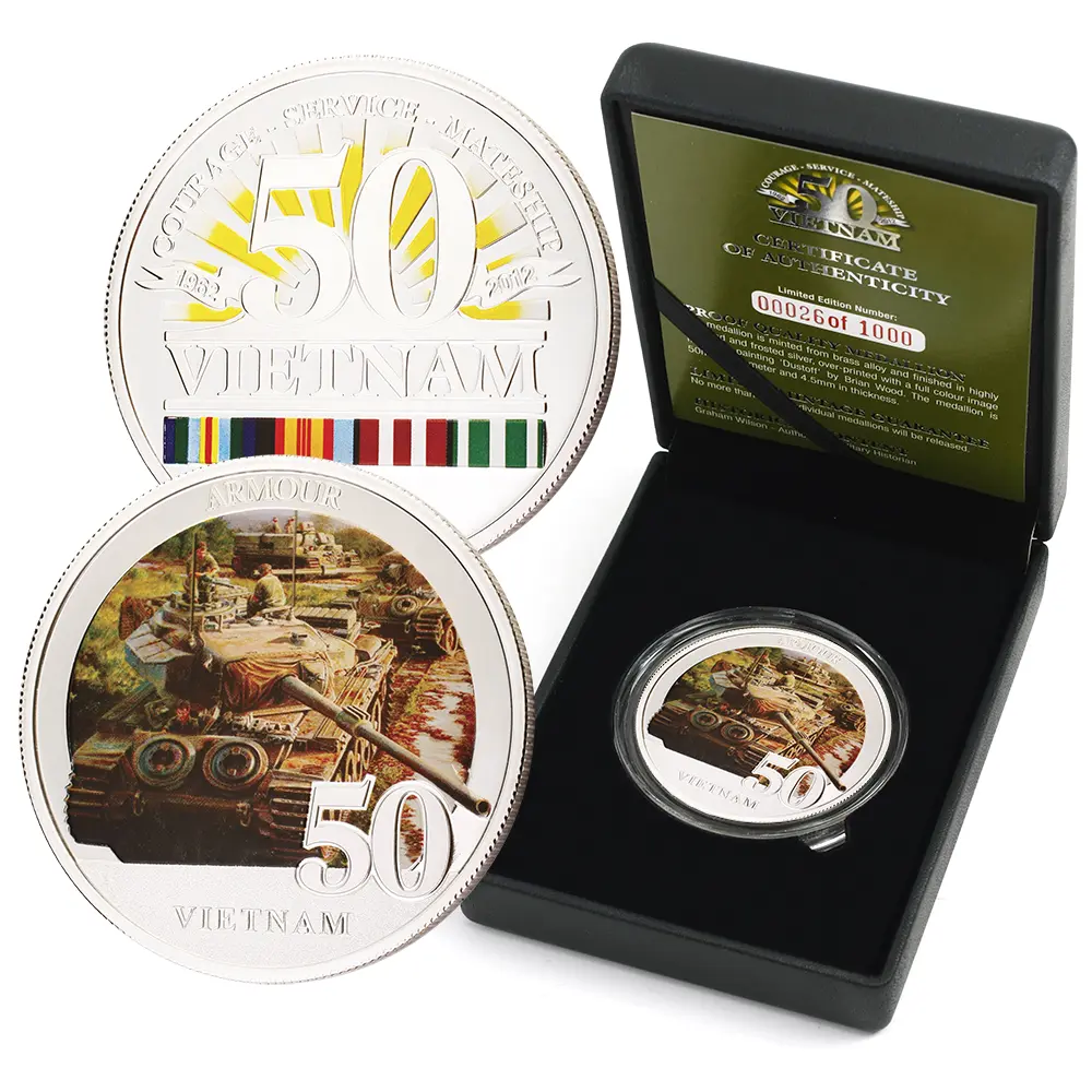 Armour Vietnam 50th Ltd Edition Medallion