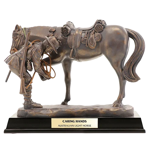 Caring Hands Light Horse Figurine
