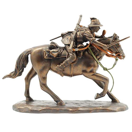 Miniature Charge at Beersheba Figurine