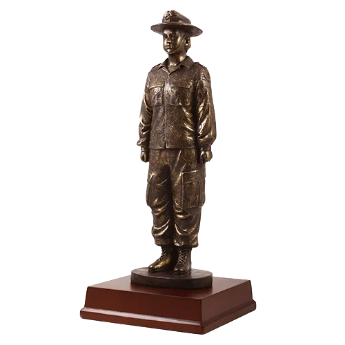 Female Army Cadet Figurine