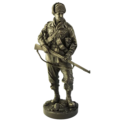 Naked Army Korea 3 RAR Bronze Figurine
