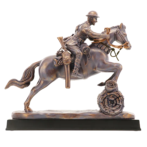 Leap of Faith Light Horse Figurine
