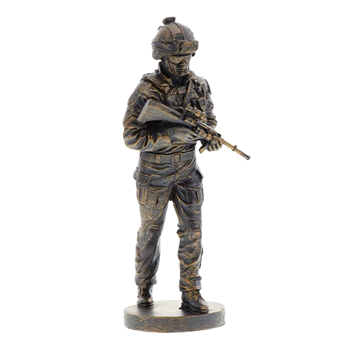 Miniature Middle East Digger Figurine
