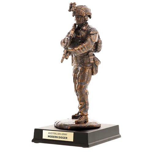 Modern Digger Figurine