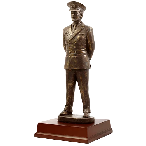 Male Navy Officer Figurine
