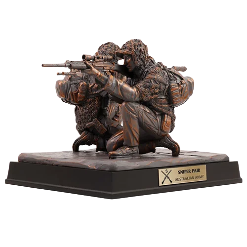 Australian Army Sniper Pair Special Limited Edition Figurine