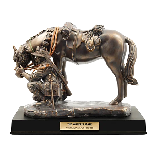 The Walers Mate Light Horse Figurine