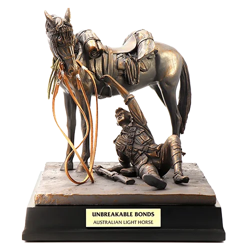 Unbreakable Bonds Australian Light Horse Limited Edition Figurine