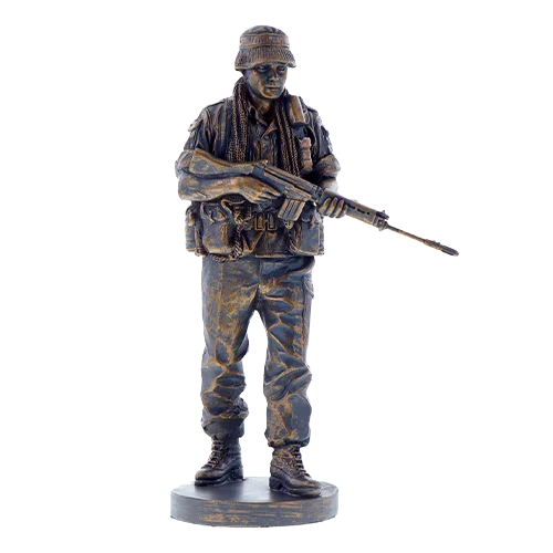 Miniature Vietnam Digger Figurine