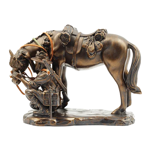 Miniature The Waler's Mate Light Horse Figurine