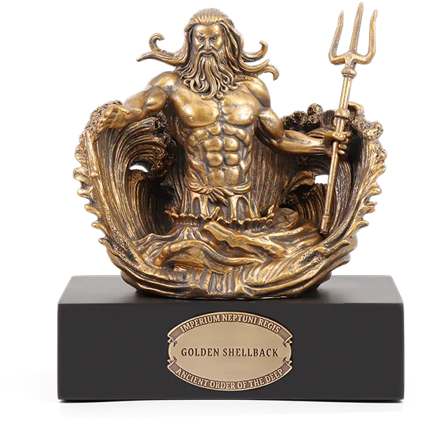 Honouring Tradition: Crossing the Line Shellback Figurines, Caps, and ...