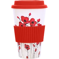 Poppy Mpression Reusable Mug
