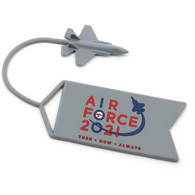 Air Force 100 Silicon Bag Tag