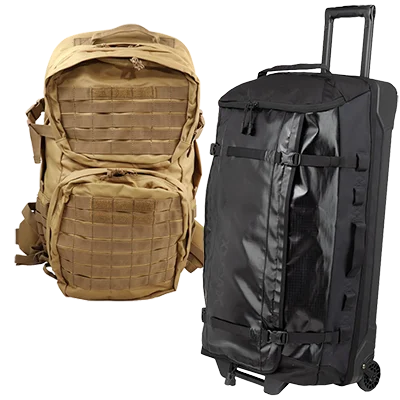 Tactical bags and cases