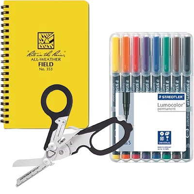 Tactical stationery