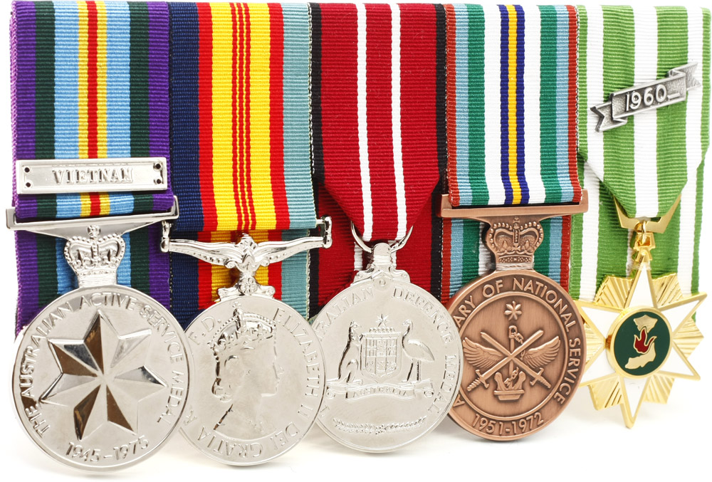 Vietnam war medals australia