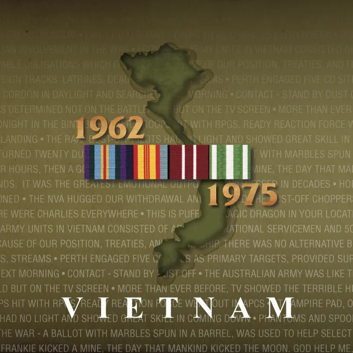 50th anniversary of the end of Australia's involvement in the Vietnam War