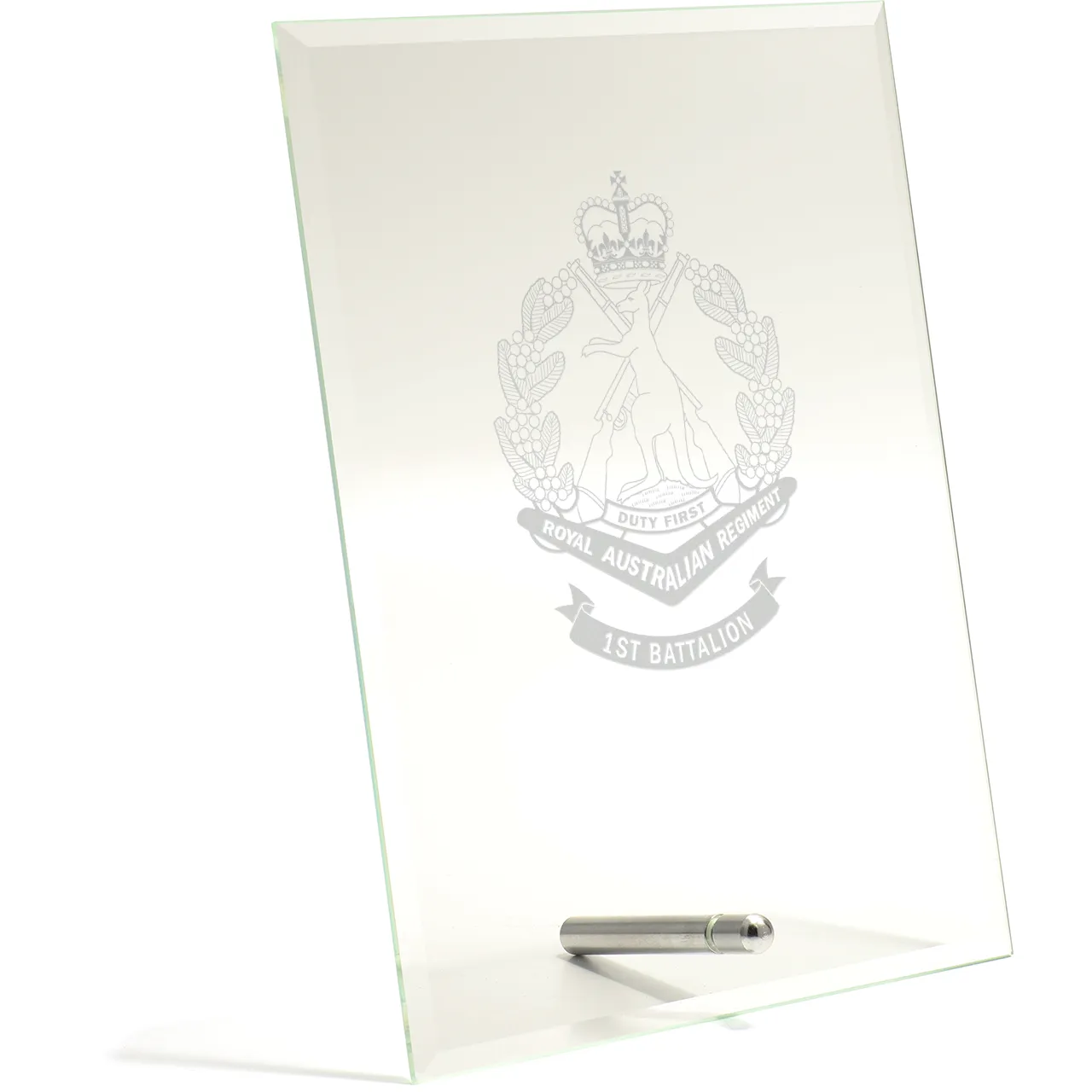 1st Battalion, Royal Australian Regiment Essence Glass Award | Engraved ...