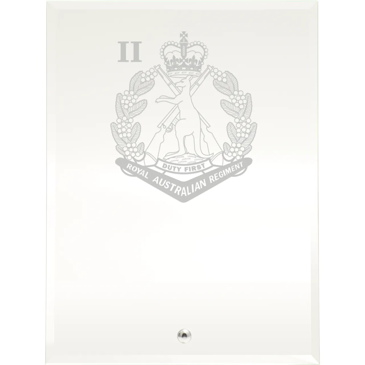 2nd Battalion, Royal Australian Regiment Essence Glass Award | Engraved ...